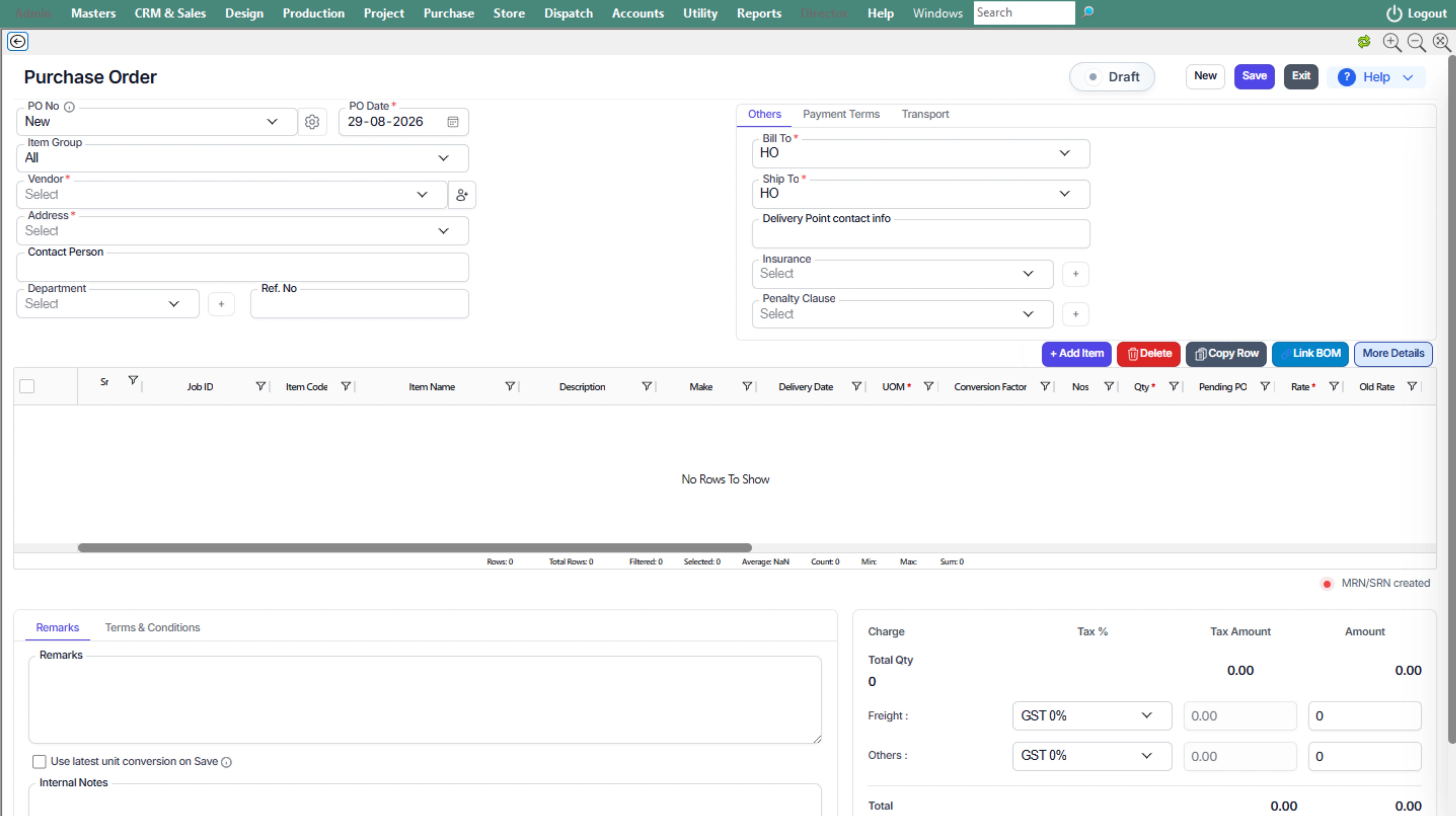SMAC ENQUIRY & DEALS TRACKER